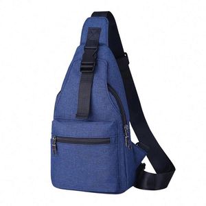 Mochila tipo bandolera de fábrica BSCI, bolso cruzado, mochila informal, bolso de pecho - Product Image 6