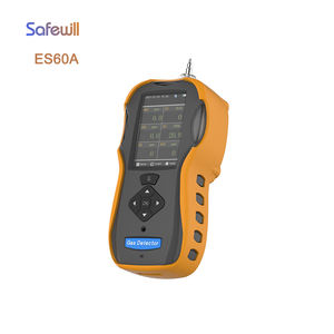 Tragbarer Wasserstoff H2/<span class=keywords><strong>HCL</strong></span>/HCN/TVOC/NH3/H2S/O3-Gasdetektor, 0 bis 2000 ppm Gasleck detektor Echtzeit-LCD-Display hoch - Product Image 6