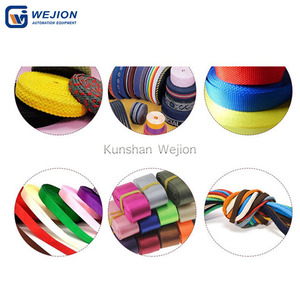 WJ4048 חם למכור וו ולולאה חגורה לחתוך מכונת סגלגל צורת קלטת חותך מעגל קלטת מכונת חיתוך - Product Image 6