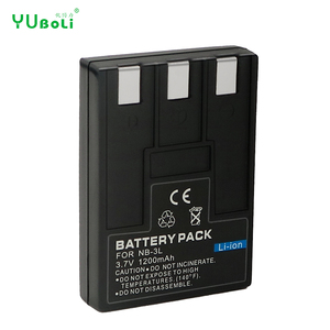 3.7V 1200mAh Noir applicable à Canon <span class=keywords><strong>IXUS</strong></span> NB3L batterie applicable à batterie Canon NB-3L appareil photo numérique batterie au lithium - Product Image 5