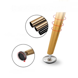 Ghế Vàng Sang Trọng Giá Rẻ Bắc Âu Hiện Đại Bán Buôn Kim Loại Sofa Nhà Bộ Nhung Chờ Đợi Phòng Chờ Giọng Đồ Nội Thất Phòng Khách Ghế - Product Image 6