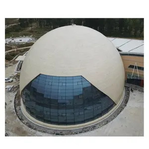 Prefab Steel Frame Dome Glass Skylight Roof Tempered Laminated Shopping Mall Skylight Roof