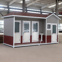 Toilettes en acier portables, durables, écologiques, modernes et personnalisables haut de gamme pour l'école, le parc, l'appartement, l'extérieur