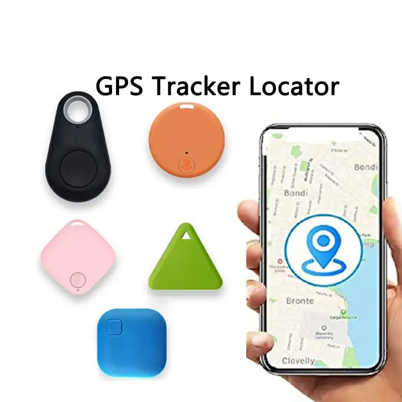 GPS Key Finder mini Kids Pet Dogs Cats Smart Anti-Lost Alarm Sensor Item Finder GPS Tracker Locator for Kids Pet Dogs Cats