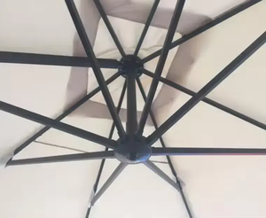 Ombrellone da Giardino Grande Quadrato Resistente per Piscina e Ristorante, Modello Roma - Product Image 4