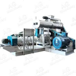 CE 500kg/h Floating Sink Fish Feed Pellet Mill Machine Shrimp Food Feed Meal Making Extruder