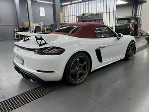 Pour le nouveau <span class=keywords><strong>718</strong></span> Cayman <span class=keywords><strong>Boxster</strong></span> 2016 GT4, kit carrosserie 1:1 avec échappement - Product Image 5