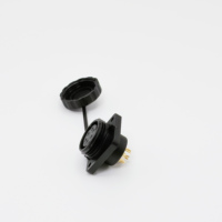 Connecteur d'Aviation HIKELP SD20 SP20 5-25A IP68 Étanche 1-14 mm² Plaquage Or Cuivre Mâle Femelle Montage sur Panneau