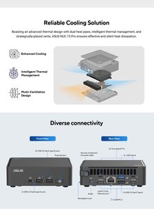 2025ออกแบบโดยเรา NUC 15 Pro NUC15CRH อัลตร้า7 255H 5 225H สูงถึง32GB RAM 1TB SSD คอมพิวเตอร์ Mini NUC15CRH กระบวนการประสิทธิภาพสูง - Product Image 3