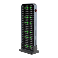 Panneau LED de beauté sur pied, 7 longueurs d'onde (450, 530, 630, 660, 810, 830, 850 nm), lumière rouge et proche infrarouge, équipement de bien-être cutané