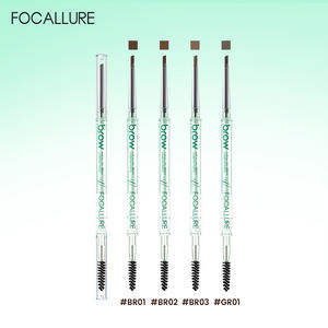 FOCALLURE-Lápiz de cejas retráctil, resistente al agua, venta al por mayor, con Spoolie, venta al por mayor, - Product Image 2