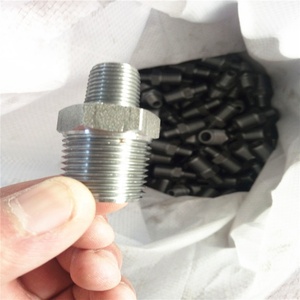 BS 3799 Carbon Steel CS A105 1/4&quot;-1/8&quot; NPT BSP Male Threaded End Screwed Fittings <strong>Reducing</strong> Hex <strong>Nipple</strong> <strong>Reducing</strong> <strong>Hexagonal</strong> <strong>Nipple</strong> - Product Image 4