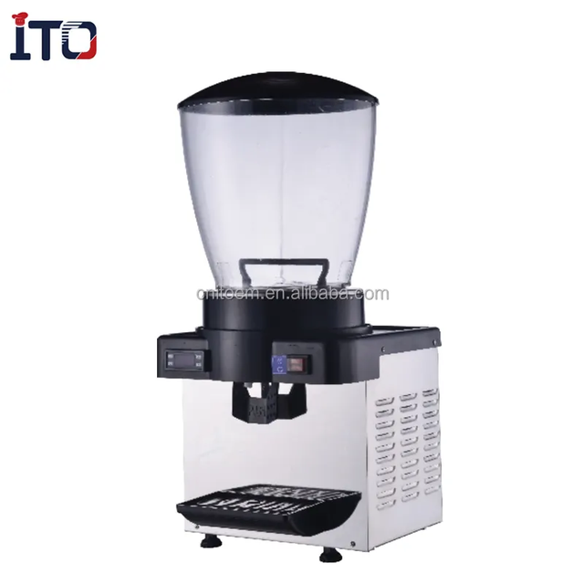 Commercial Automatic Electric Round Cold Fresh Fruit Orange Juice Drink Dispenser Machine Beverage Dispenser for Party Prices
