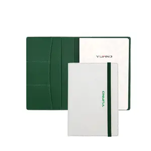 Factory directly supply eco-friendly A5 pu leather notebook with protective cover for business writing