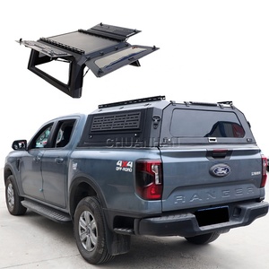 Capot rigide en aluminium pour pick-up Changan Hunter, compatible avec les modèles 2024 GMC Sierra 1500, Tacoma, Fonton, Tunland, G7 - Product Image 2