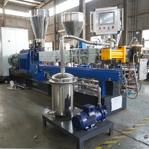 Machine de fabrication de granulés de matériau de câble en PVC, granulateur de fils et câbles électriques, extrudeuse à refroidissement par air, extrudeuse à face de matrice - Product Image 2