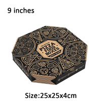 Boîte à pizza rectangulaire en carton de 32cm, nouveau design personnalisé, biodégradable, 16x16, 28x28, 30x30, 32x32, boîtes d'emballage pour pizza