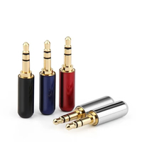 Connecteur Jack 3,5 mm, prise stéréo 3 pôles, connecteurs de microphone 3,5 mm, câble pour écouteurs DIY, haut-parleur, multicolores, 3,5 mm Jacks
