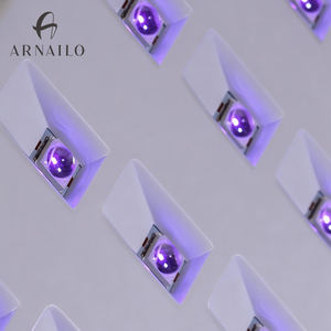 Lámpara de Uñas LED <span class=keywords><strong>UV</strong></span> de Doble Zona con Sensor de 72W, de Nuevo Diseño, con Curado Rápido para Salón y Uso Doméstico, Estilo Portátil con Enchufe - Product Image 4