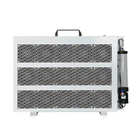 Kit de refroidissement par eau OCOCOO BC6 2500W 2200RPM 9 ventilateurs 960LH 5M de hauteur Radiateur en aluminium Prêt à l'emploi pour serveur en rack