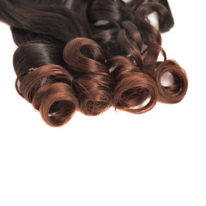 22 pollici onda allentata rimbalzante capelli intrecciati francese arricciatura Pre allungata 150g Yaki trecce ricci uncinetto capelli sintetici per la <span class=keywords><strong>donna</strong></span> - Product Image 5