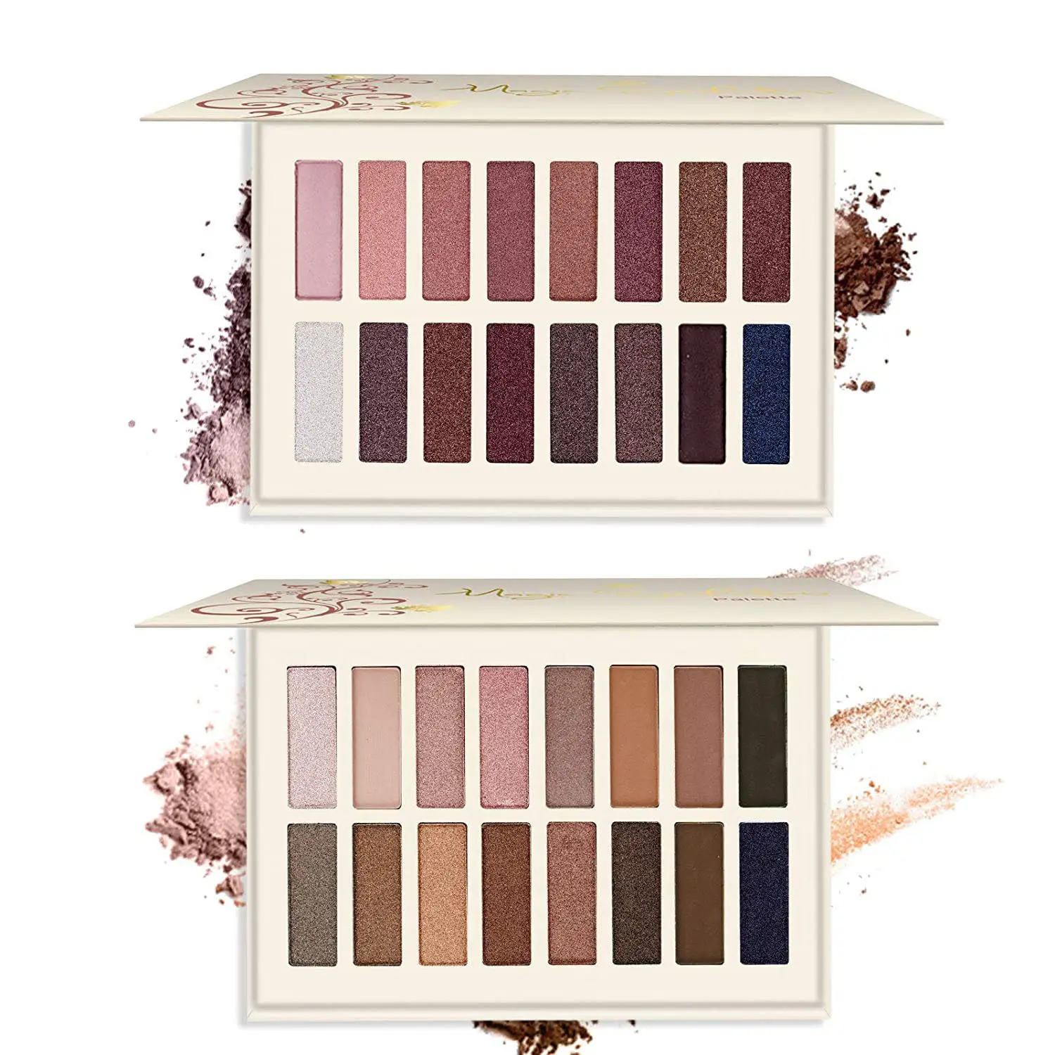 Own Brand High Color Rendering Dream Girl 16 Color Eye Shadow Palette Peach Makeup Daily Makeup