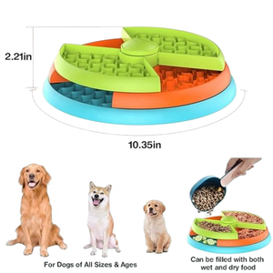 Gamelle Rotative à 3 Niveaux pour Chien, Jouet Interactif Anti-Vomissement et Anti-Anxiété, Convient à Toutes les Races - Product Image 2