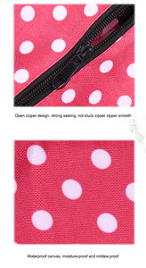 Bolsa de Compras Impermeable para Viajes al Aire Libre, Bolsa de Camping Plegable, Cesta de Picnic con Asas de Aluminio - Product Image 5