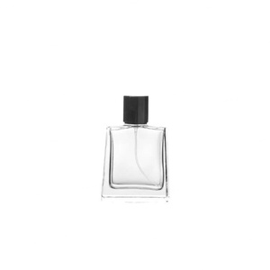 Hot Sales <b>Glass</b> Perfume <b>Bottle</b> Flat Rectangle clear Refillable Perfume <b>Glass</b> <b>Bottle</b> Cosmetics Perfume <b>Bottle</b> - Product Image 5