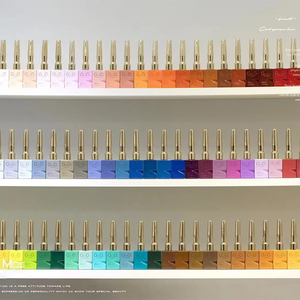 ชุดเจลทาเล็บยูวีพร้อมแผ่นแสดงสีแบบยาว แถมฟรีตัวอย่าง  ล้างออกได้ด้วยน้ำยาล้างเล็บ  สำหรับร้านทำเล็บโดยเฉพาะ  ชุดเจลทาเล็บจากโรงงานโดยตรง - Product Image 6