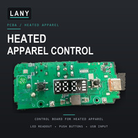 Service de fabrication et de conception de cartes de circuits électroniques pour vêtements chauffants, assemblage de cartes de circuits imprimés (PCBA)
