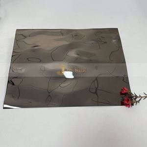 EX106 Decor Panel <b>Mirror</b> Water Ripple Stainless Steel 201 304 Ceiling <b>Sheet</b> Gold Silver Black Surface for Wall Decorative - Product Image 5