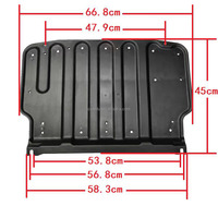 2025 nouveauté voiture salle des machines sous couverture SKID Splash Shield pour Mitsubishi Pajero Montero V63 V67 V74 V76 V85 V88 V93