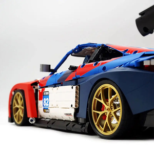 M4 Supercars MOC JD040 Fast Racing Speed World Famous Model Building <b>Blocks</b> Vehicle Bricks High Tech Toy Kit Gift Boys Kids - Product Image 5