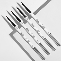 Stylo à sourcils double tête ultra-fin avec pinceau maquillage des yeux crayon à sourcils sauvage imperméable pinceau à sourcils cosmétique