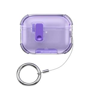 Nouvelle mode, étui transparent pour écouteurs en TPU de couleur bonbon, pour <span class=keywords><strong>Airpods</strong></span> 1/2/3 Pro2, coque en TPU sans fil antichoc - Product Image 3