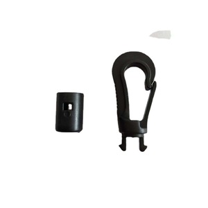 Crochet de remorquage 4 mm avec extrémité en corde, crochet POM pour accessoires de bagages, matériau en aluminium - Product Image 2