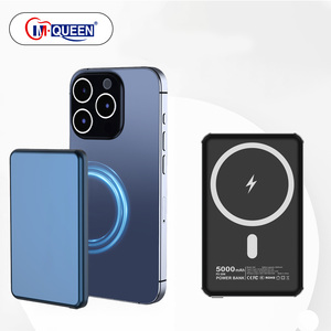 Custom Ultra Slim Magnetic Wireless 5000mAh Type C Port PD22.5W Pocket Friendly OEM ODM Gift Power Bank for Mobile Phone - Product Image 5