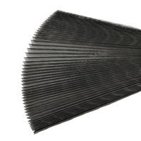 Moustiquaire pliable XFD en polyester plissé, filet anti-mouches, sans phtalates, en polyester enduit de PVC, pour fenêtre