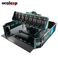 Simulador de Montaña Rusa de fábrica personalizada de cine volador 3D 5D 7D 9D 12D Dome Cinema Simulador de movimiento de realidad virtual Cine VR