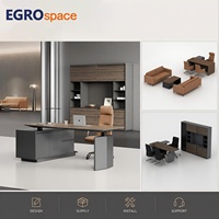Solution de mobilier de bureau tout-en-un EGROspace pour la direction et la conception d'espaces de travail