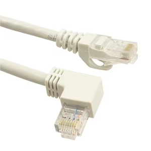 Góc bên phải trái và bên phải lên và xuống RJ45 kết nối cáp CAT5E mở rộng mạng cáp Ethernet vá dây - Product Image 4