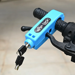 Bloqueo de manillar para bicicleta y motocicleta – Bloqueo de freno antirrobo portátil para bicicleta eléctrica, bicicleta, scooter – Evita robos C - Product Image 3