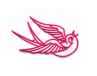 Dragon chinois Kung Fu Arts martiaux Biker Tattoo Patch thermocollant pour vêtements