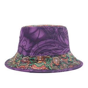 Gorro de Pescador Reversible Unisex, de Doble Cara, con Estampado, Material de Nailon y Seda, Bolsillo Personalizado, para Uso Diario, Deportes, Viajes, Pesca - Product Image 1