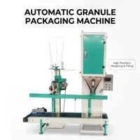 Ensacheuse robuste en acier au carbone pour le remplissage de sacs de granulés de biomasse et de charbon de bois de 25 à 50 kg