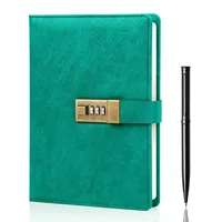 Libreta de Hojas Sueltas con Cubierta de Cuero/PU Estilo Americano y Europeo, Personalizada, A5, 240 Páginas, con Cierre Magnético, Agenda/Diario para Hombres y Mujeres, Incluye Regalo