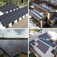Panneau solaire monocristallin pour maison, entièrement noir, 700W 710W 720W, panneaux solaires à cadre entièrement noir, module PV