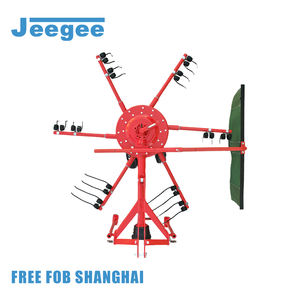 Collecteur d'herbe rotatoire agricole durable de râteau de foin de propagation même pour la récolte agricole - Product Image 1