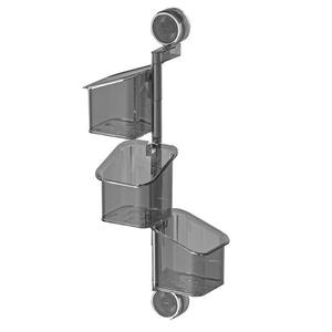 Contenitore Moderno in Plastica per Cipolle, Zenzero e Aglio con <span class=keywords><strong>Ventosa</strong></span>, Cestello Porta Spezie da Parete Senza Foratura - Product Image 2